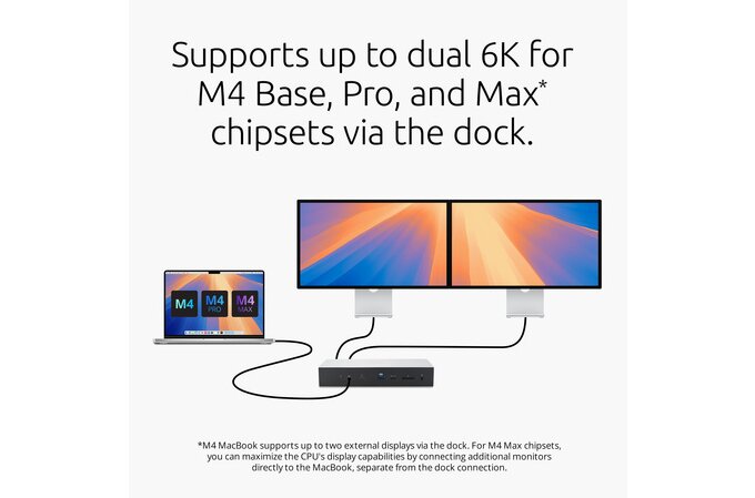 Kensington SD5000T5 EQ Thunderbolt™ 5 Triple 4K Docking Station with 140W PD - Windows/macOS SKU: K35201NA