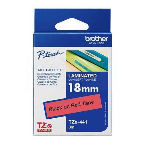 Brother TZe 18mm P-touch Genuine Laminated Label Tapes 原廠標籤帶(已過膠)