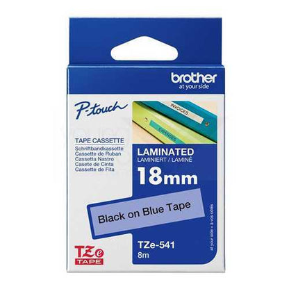 Brother TZe 18mm P-touch Genuine Laminated Label Tapes 原廠標籤帶(已過膠)